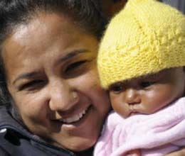 who gives prisoners children mother love