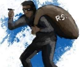 robbers looted 60 lakh in maal area