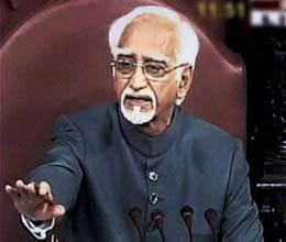 hamid ansari's 'anarchists' remark draws flak from bjp