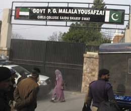 protest against malala in pakistan 