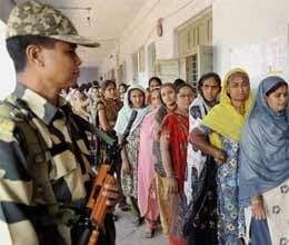 gujarat assembly election voting begins second round