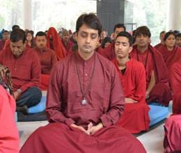 meditation program organised on osho birthday 