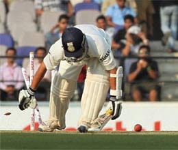 match report: england dominate team india in one session