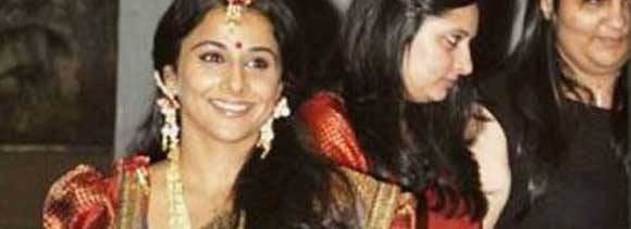 Vidya remained secret for his wedding