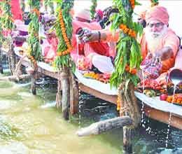 pwd employees interrupted kumbh mela work