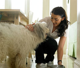 woman named her dog after her neighbour 