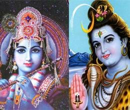 war between krishna and shiva 