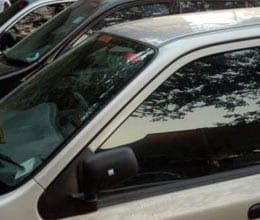 campaign against vehicles having black glass