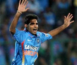 bhuvi became man of the series for first time