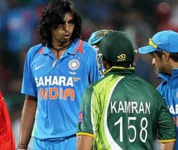 ishant sharma sledging kamran akmal in t20 at bangalore