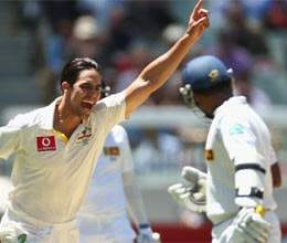 australia bundle out sri lanka for 156 runs