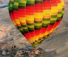 kick off to tour tourists spots in hot air balloons