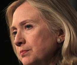hillary clinton progressing after blood clot in head