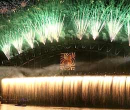 new year celebration around world in 2013 with fireworks