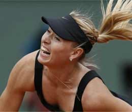 sharapova move to 2nd round in french open