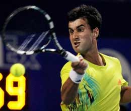 yuki bhambri and somdev devvarman get tough openers at chennai open