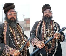 bindu baba became center of attraction in maha kumbh mela