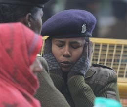 cold eases in north India snow on mountains