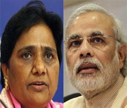 bjp modi factor not attract by up people says Mayawati