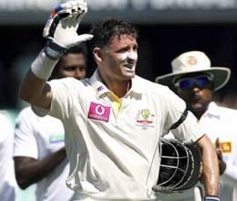 retiring hussey steers australia to victory