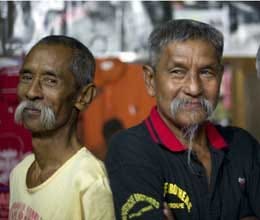 two myanmar brothers jailed after cracking a joke on mustache 