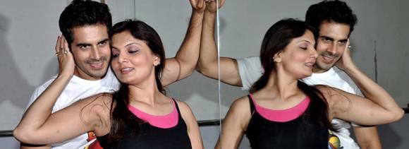 Deepshikha with hubby Kaishav dieting for Nach Baliye