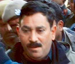 suspended sp rajesh meena has sent to jail