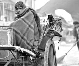 not cold death due to poverty