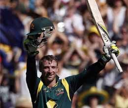 australia hughes hits century on odi debut