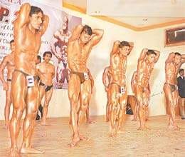 body builder wins gold medal