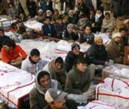 shia sit in ends in quetta on fourth day