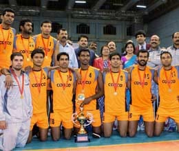 kerala, railway became volleyball champion