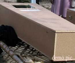 corpse was not allowed to be buried in upper caste's yard 