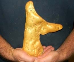 amateur prospector finds massive gold nugget in australia