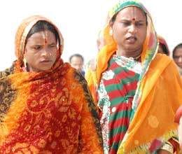 sakhi sampradaya devotees of radha krishna in maha kumbh