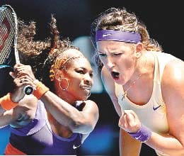 serena, azarenka, federer and murray in next round