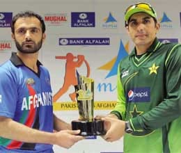 afghan cricket team in pakistan for four week tour