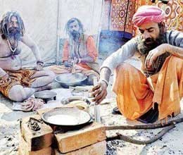 menu of akharas in maha kumbh 