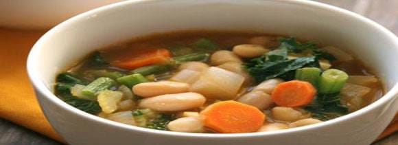 roasted vegetable minestrone soup