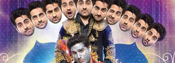 dramatic first look of film 'nautanki saala'