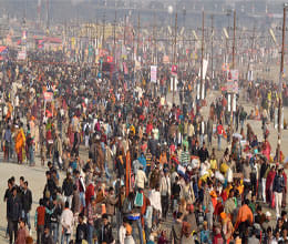 tight security for mauni amavasya in allahabad 