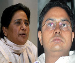 manipulation of crores rs in mayawati brother companies