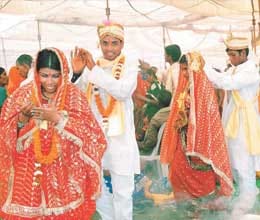 cm raman singh attended communal marriage