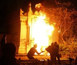 one dead dozens hurt as police clash with egypt protesters