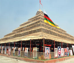 one camp dedicated to martyrs in kumbh
