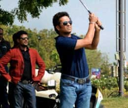 sachin tendulkar will play golf