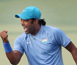 leander paes and purav raja win doubles in davis cup