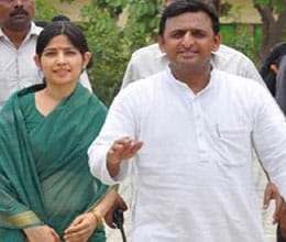 dimpal is more popular than akhilesh on facebook 