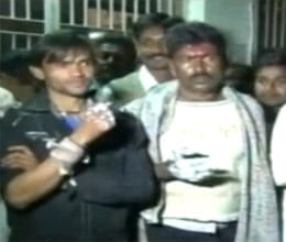 voters burn their hands to prove their loyalty for netaji