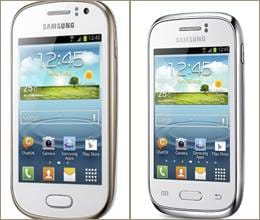 samsung launches two new smartphone galaxy young and fame